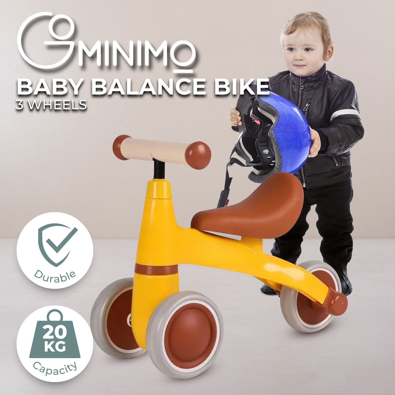 3 Wheels Baby Balance Bike