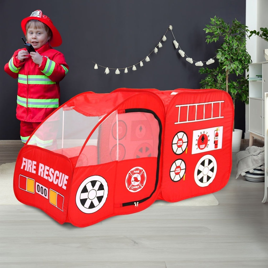 Ultimate Fire Truck Adventure Tent for Kids