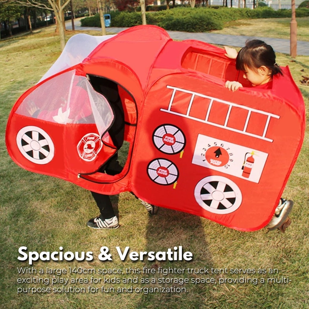 Ultimate Fire Truck Adventure Tent for Kids