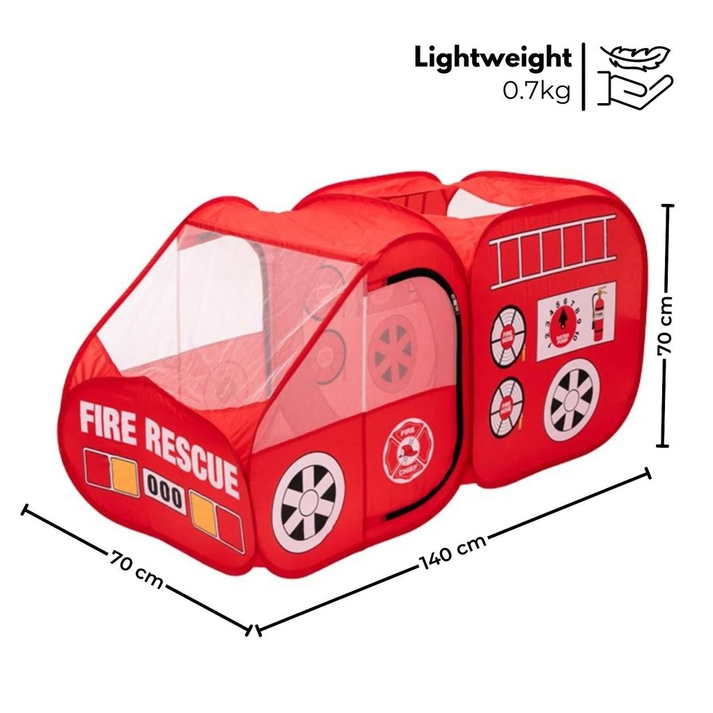 Ultimate Fire Truck Adventure Tent for Kids