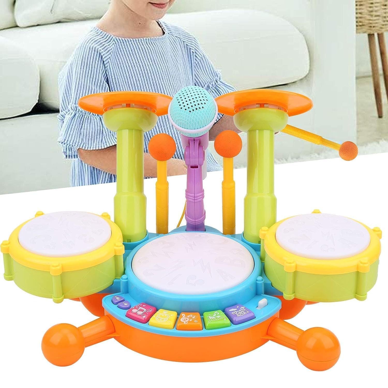 Kids Toy Musical Drum Set