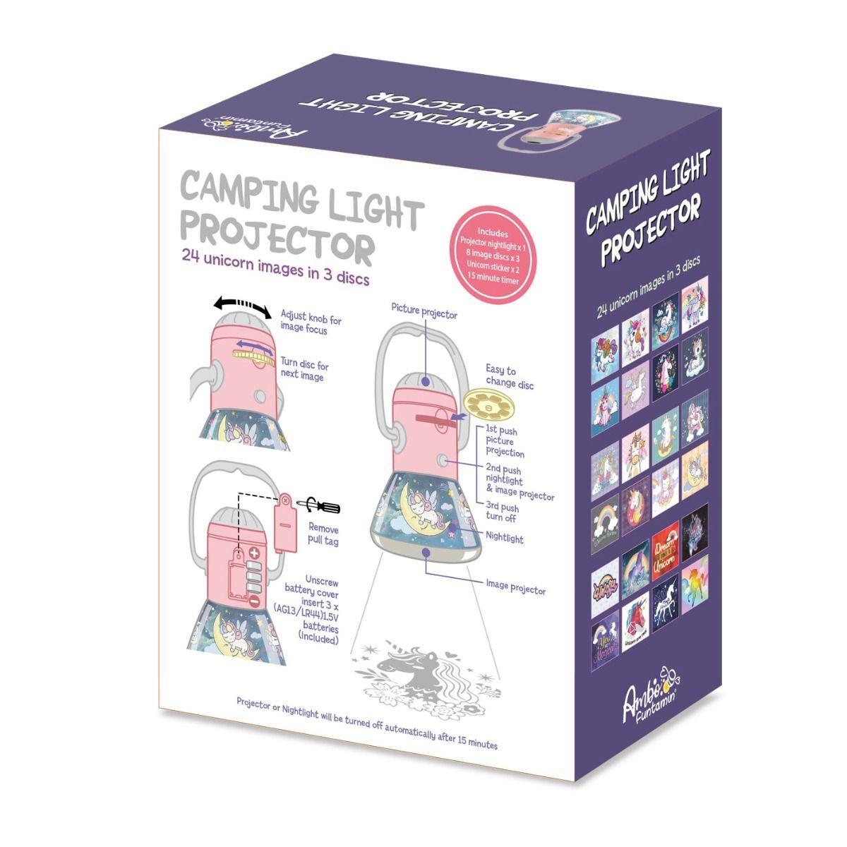 Unicorn Lantern Torch Kids Learning Toy