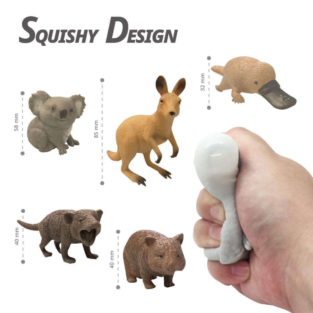 Stretchy Squishy Australian Wildlife Gift Set