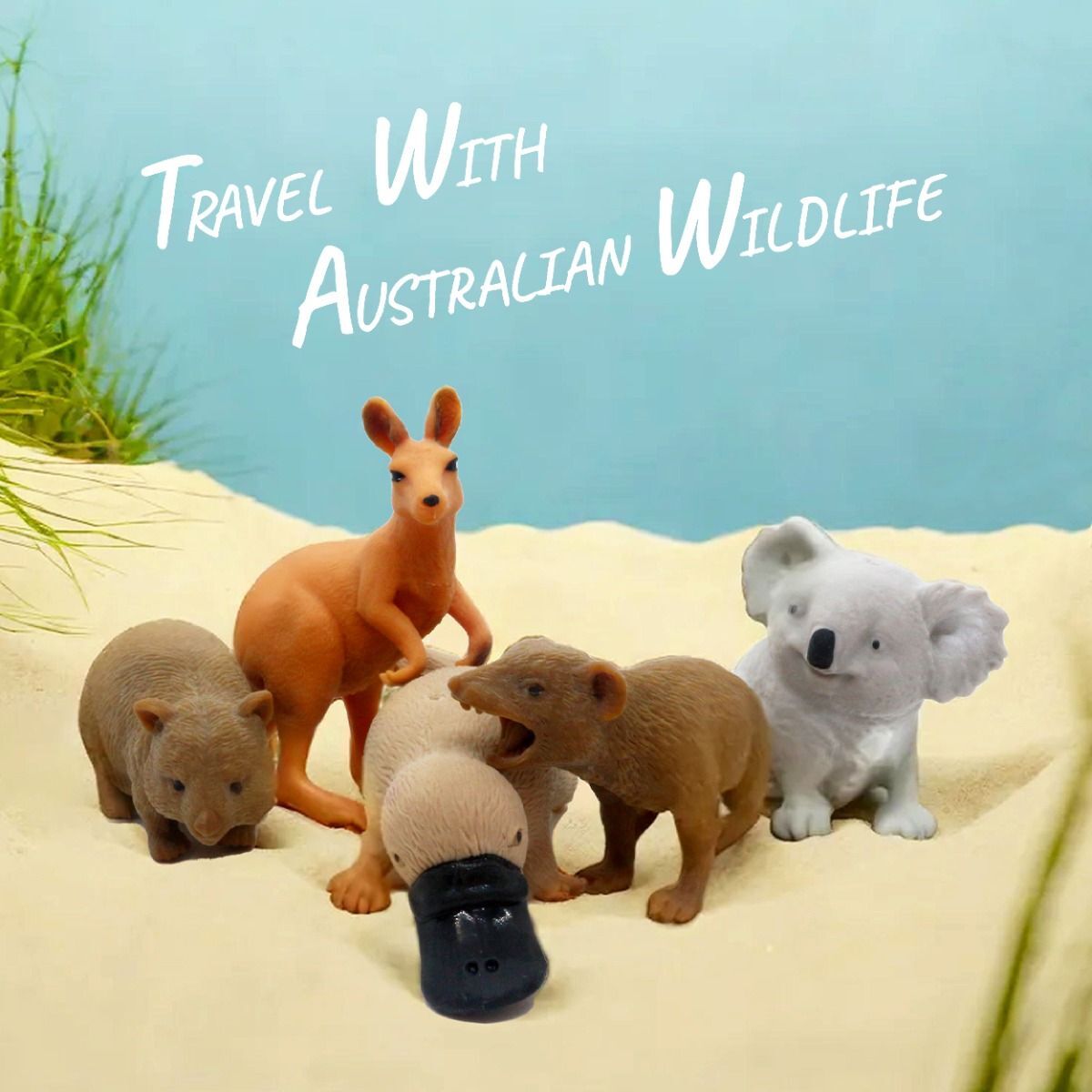 Stretchy Squishy Australian Wildlife Gift Set