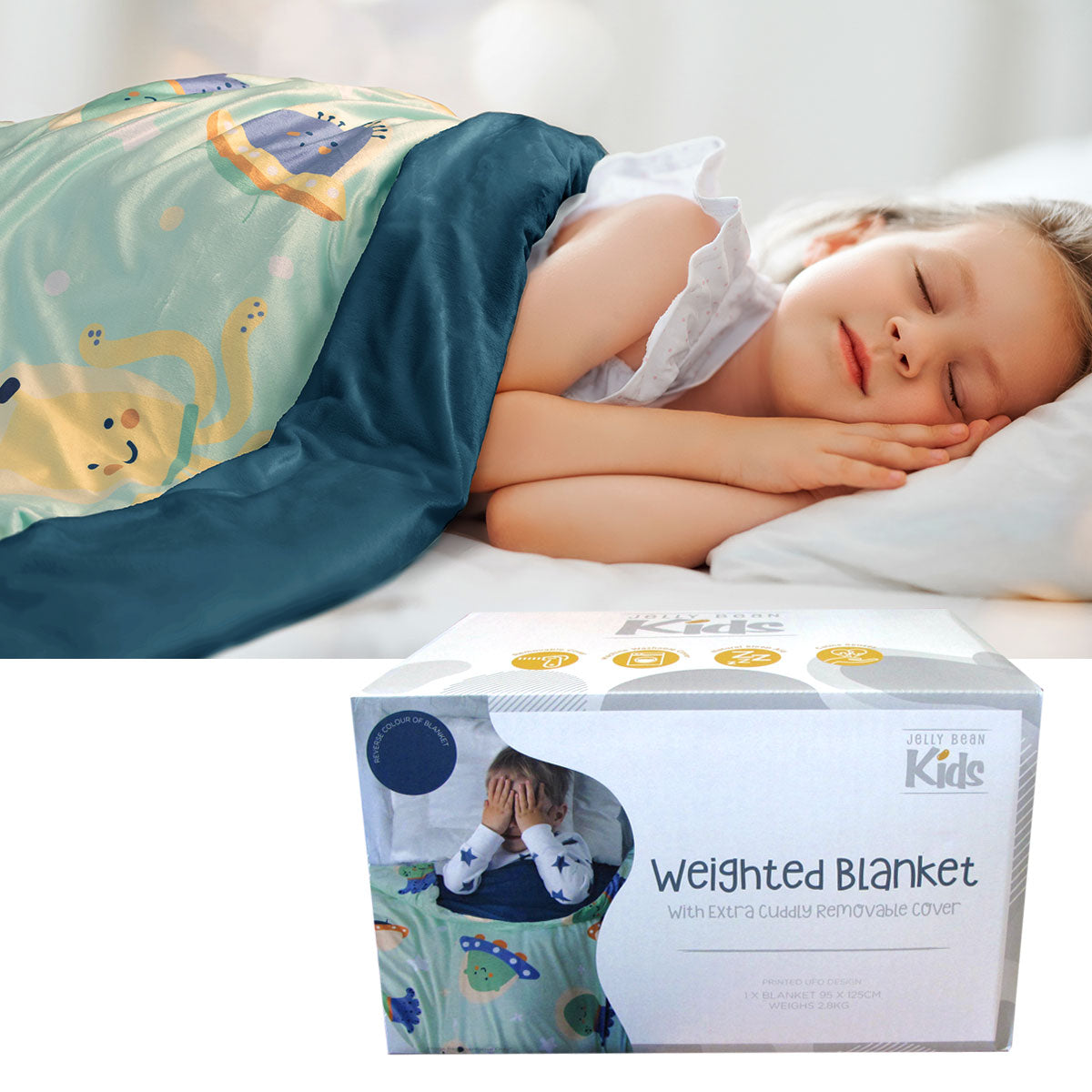 UFO Aqua Kids Weighted Blanket