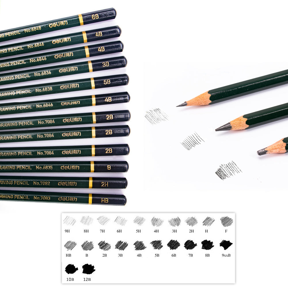 27 in 1 Sketch and Drawing Printing Pencil Set