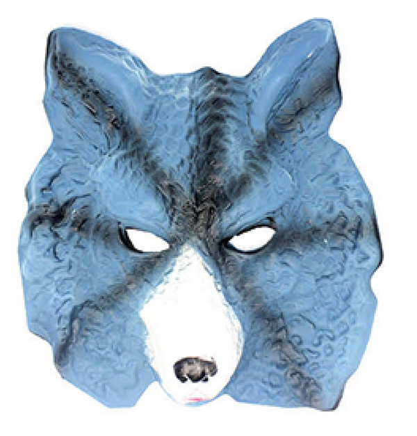 Wolf Halloween Face Mask