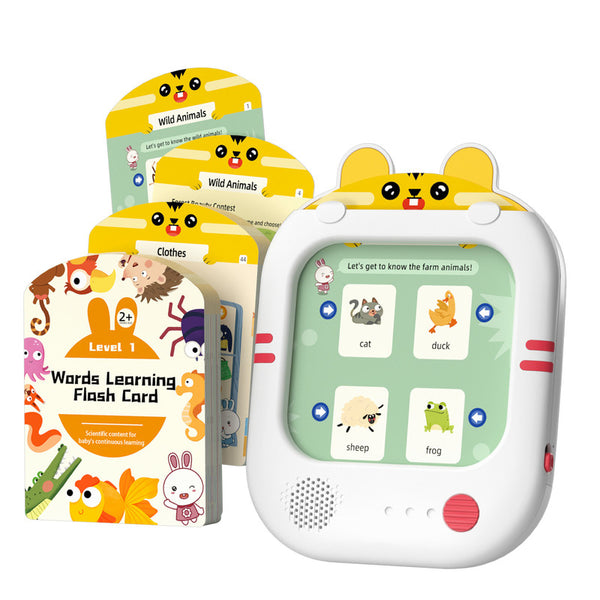 Interactive Talking Flash Cards Learning Tablet