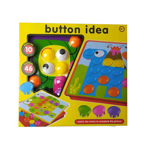 Creative Button Art Toy Set