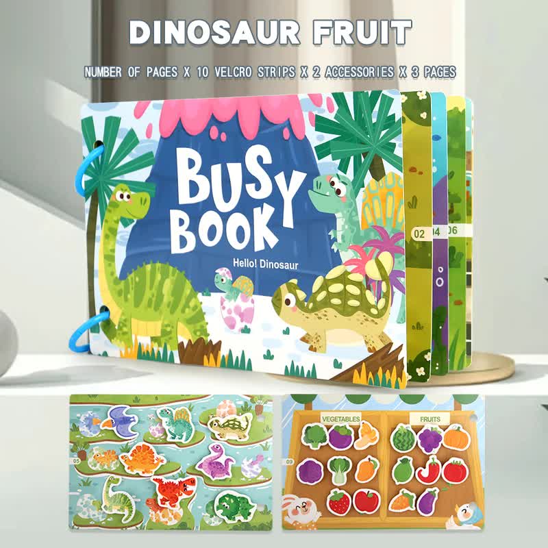 5 Themed Educational Activity Busy Books