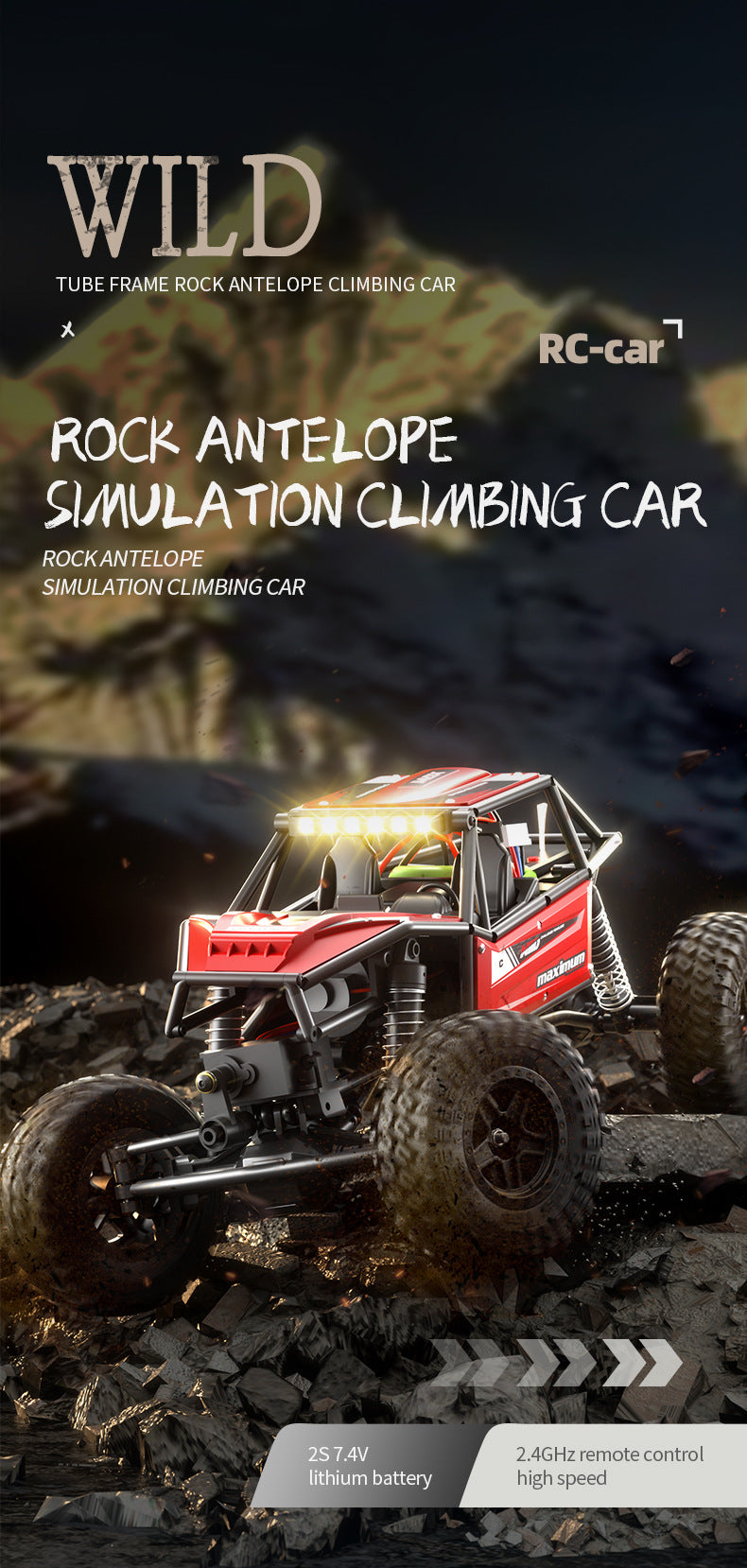 Rock Antelope RC Car