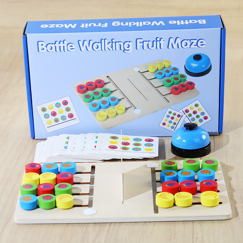 Kids Interactive Fruit Recognition Two-Player Strategy Game