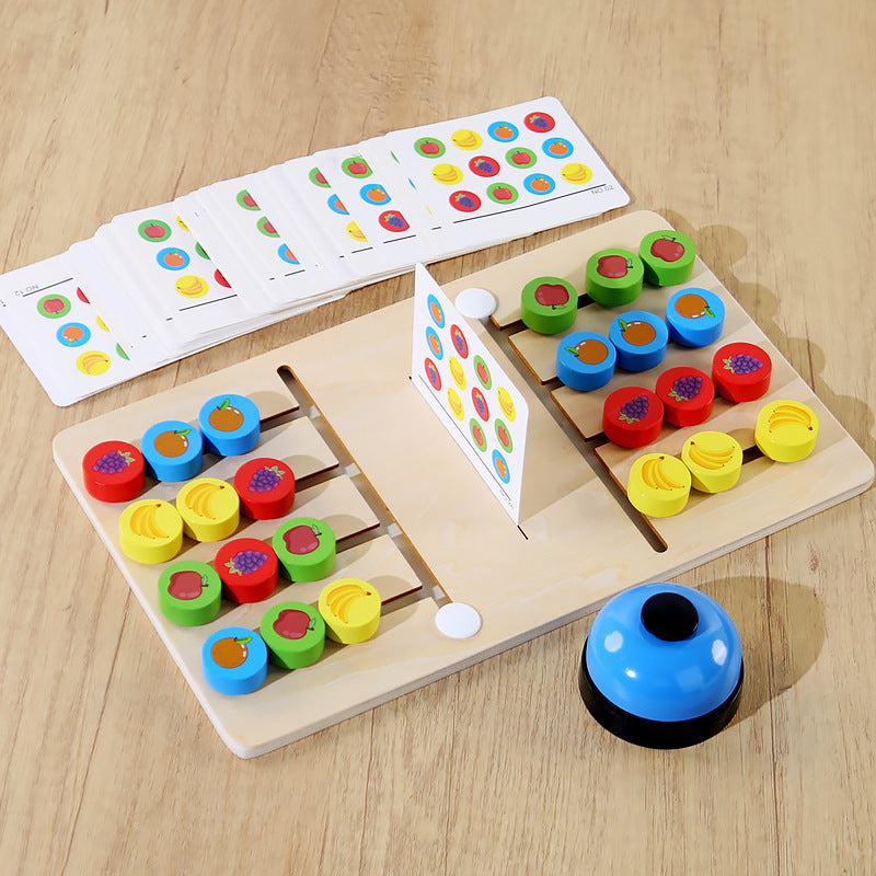 Kids Interactive Fruit Recognition Two-Player Strategy Game