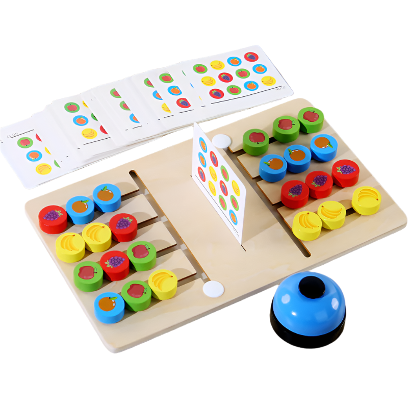 Kids Interactive Fruit Recognition Two-Player Strategy Game