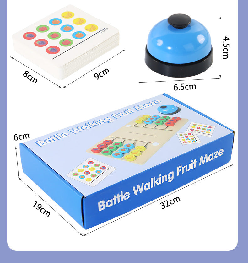 Kids Interactive Fruit Recognition Two-Player Strategy Game