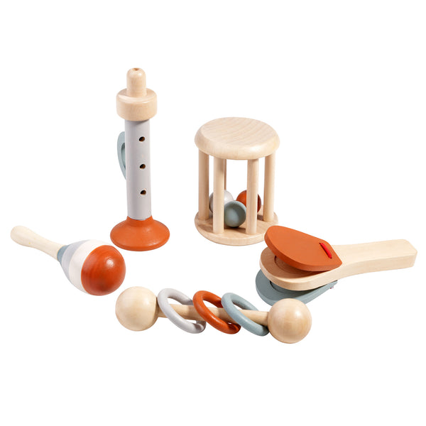 Wooden Orff Instrument Set for Kids