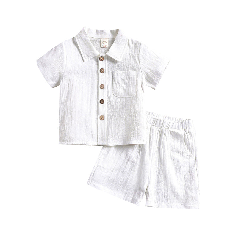 2-Piece Little Boys Summer Outfit