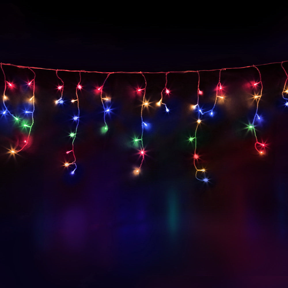 32M Christmas Icicle String Lights