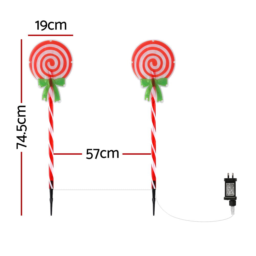 Christmas Path Ground Lights