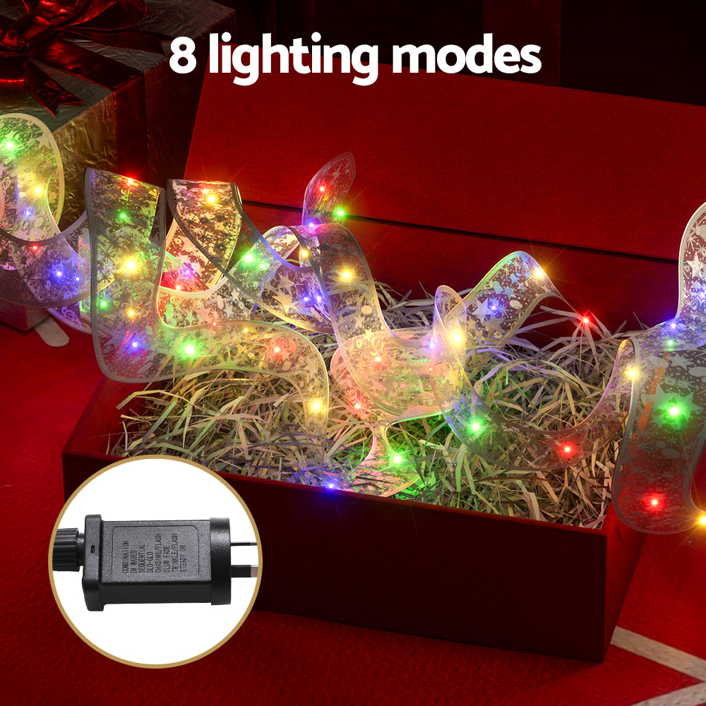 20M Fairy Ribbon Christmas Lights