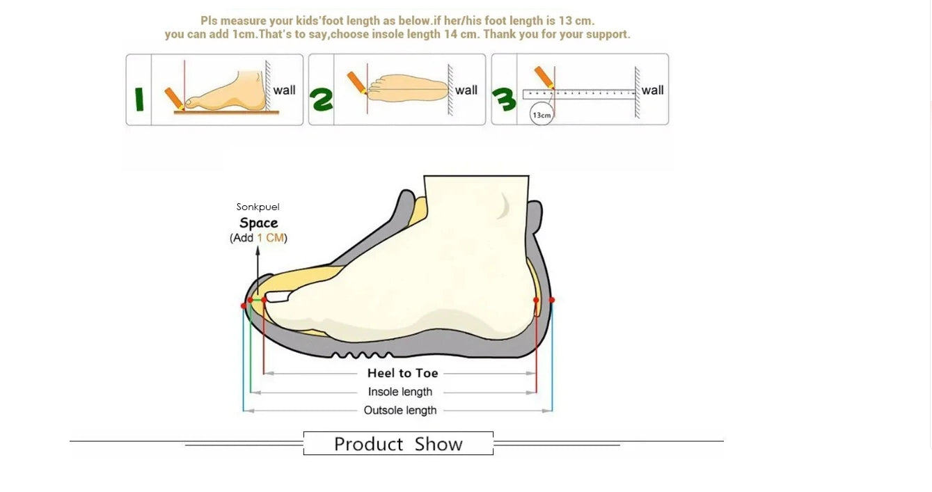 Breathable Children Sneakers