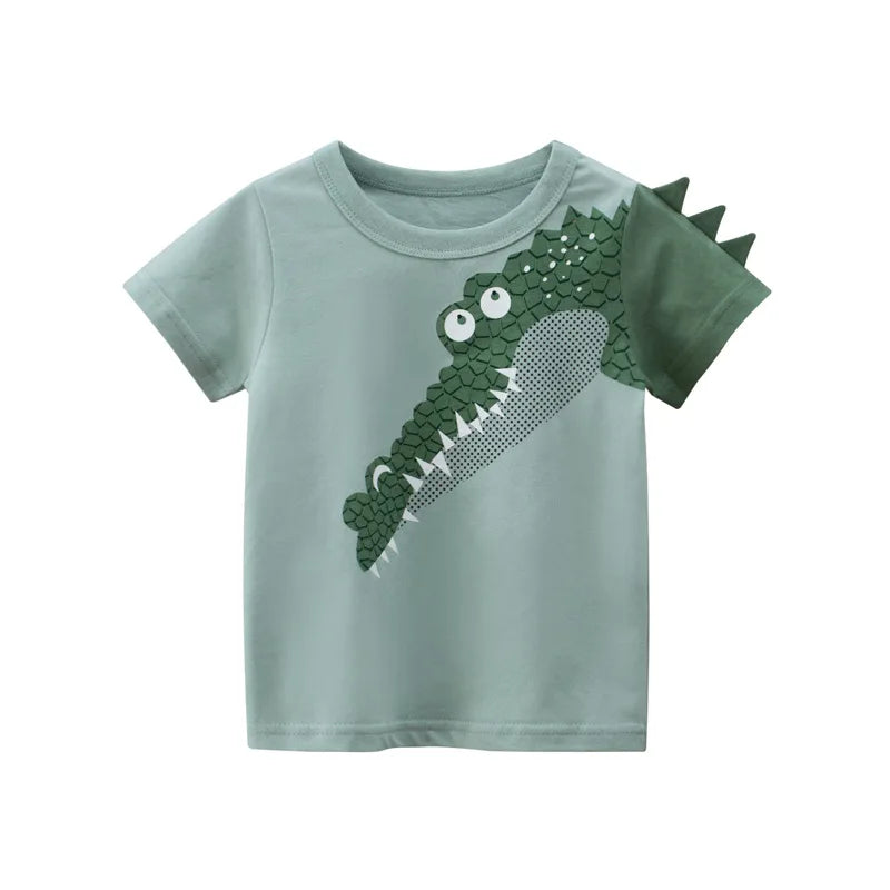 Kids 3D Cartoon T-Shirt