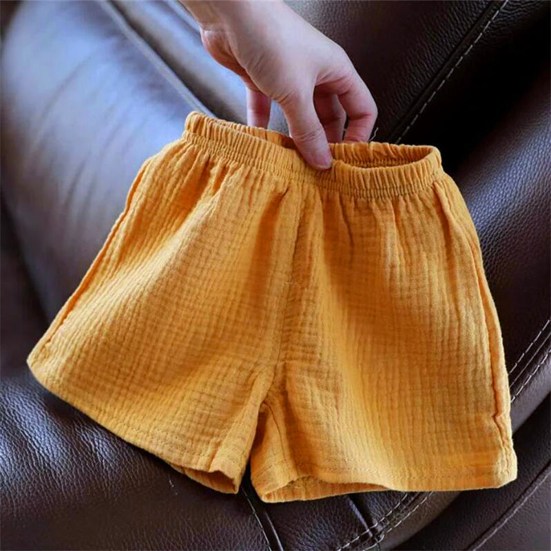 Kids Linen Summer Shorts