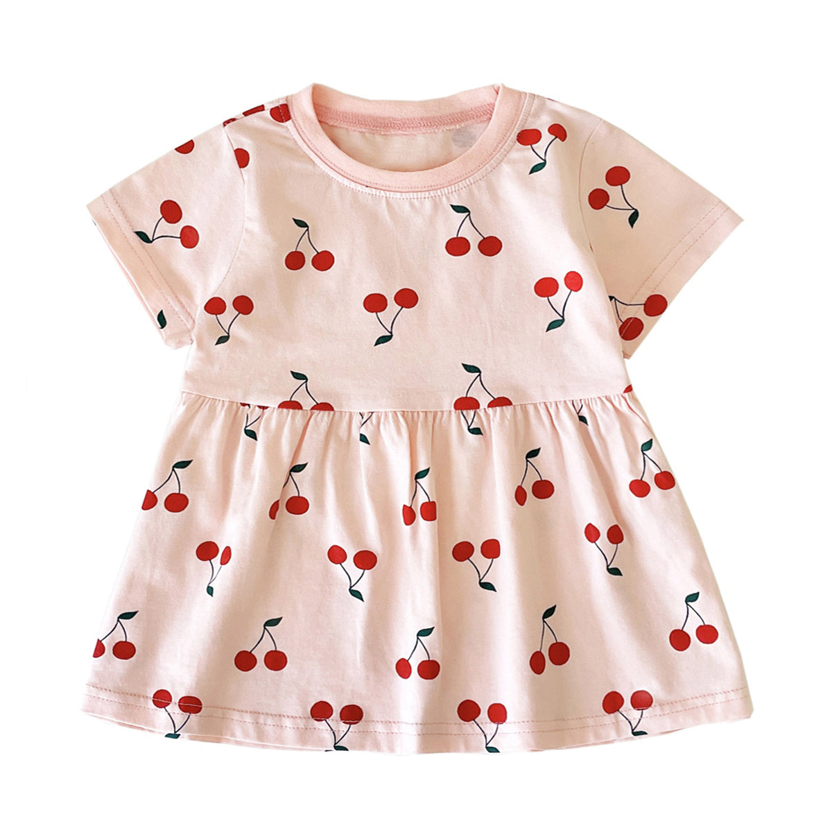 Short Sleeve Summer Baby Dress