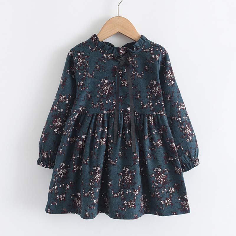 Girls Summer Floral Dress