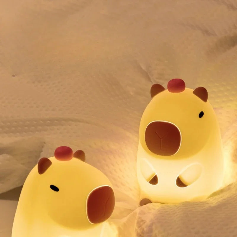 Cute Capybara Night Light