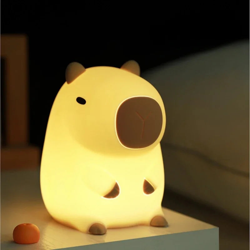 Cute Capybara Night Light