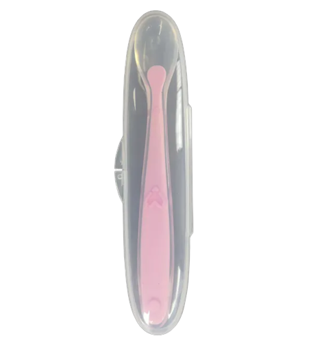 Baby Soft Silicone Spoon with Storage Box