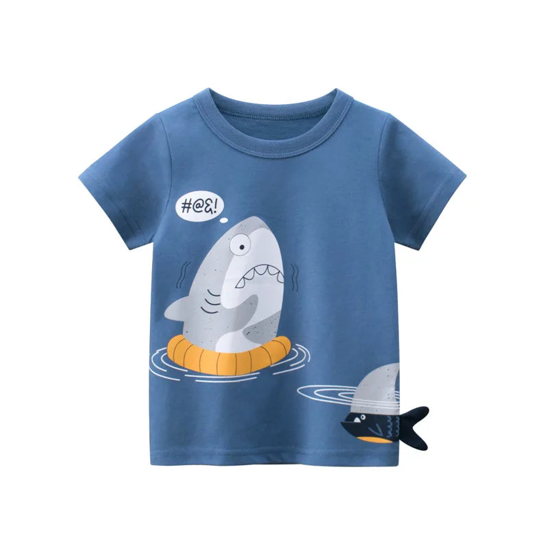 Kids 3D Cartoon T-Shirt