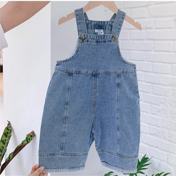 Kids Loose Denim Overall