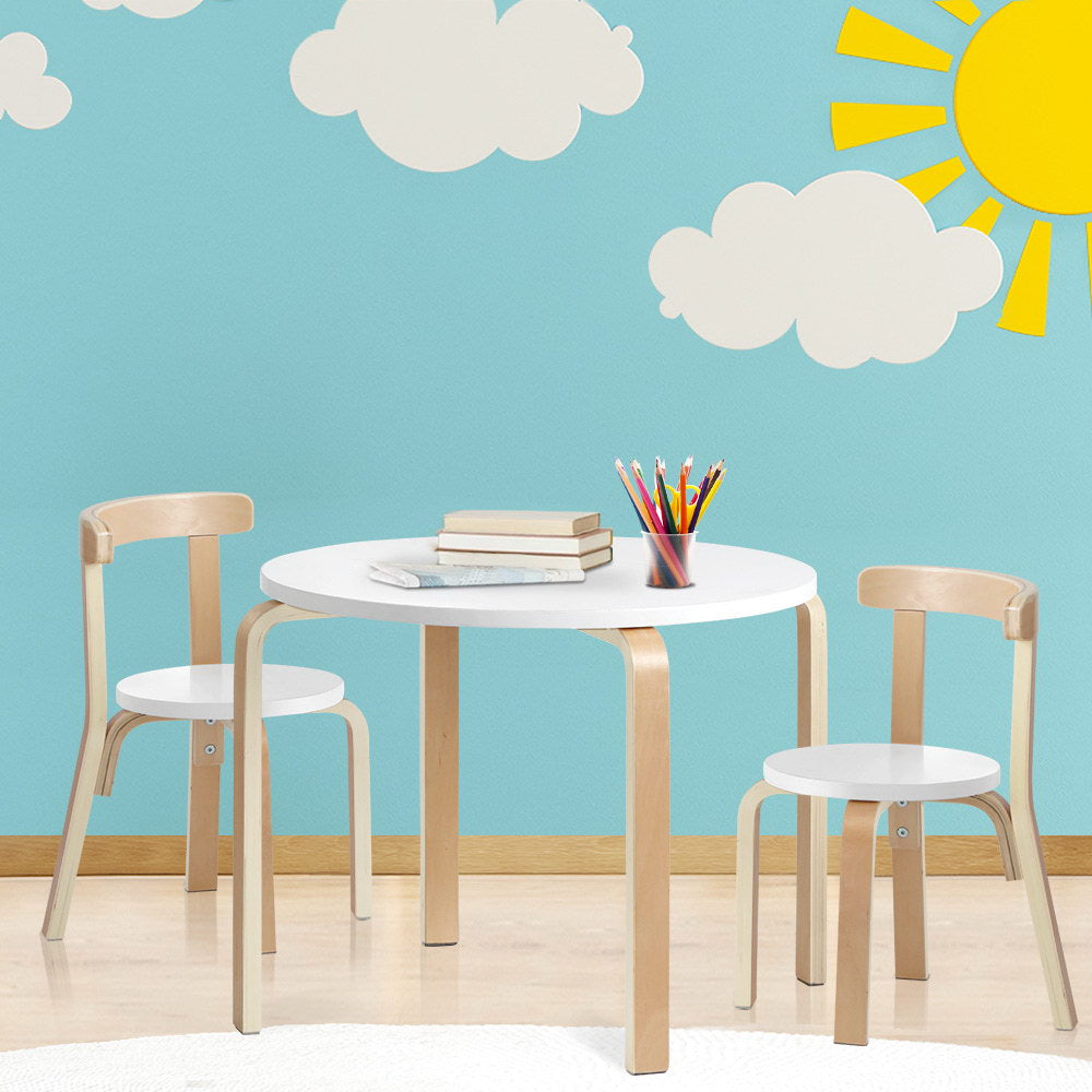 3PCS Kids Table and Chairs