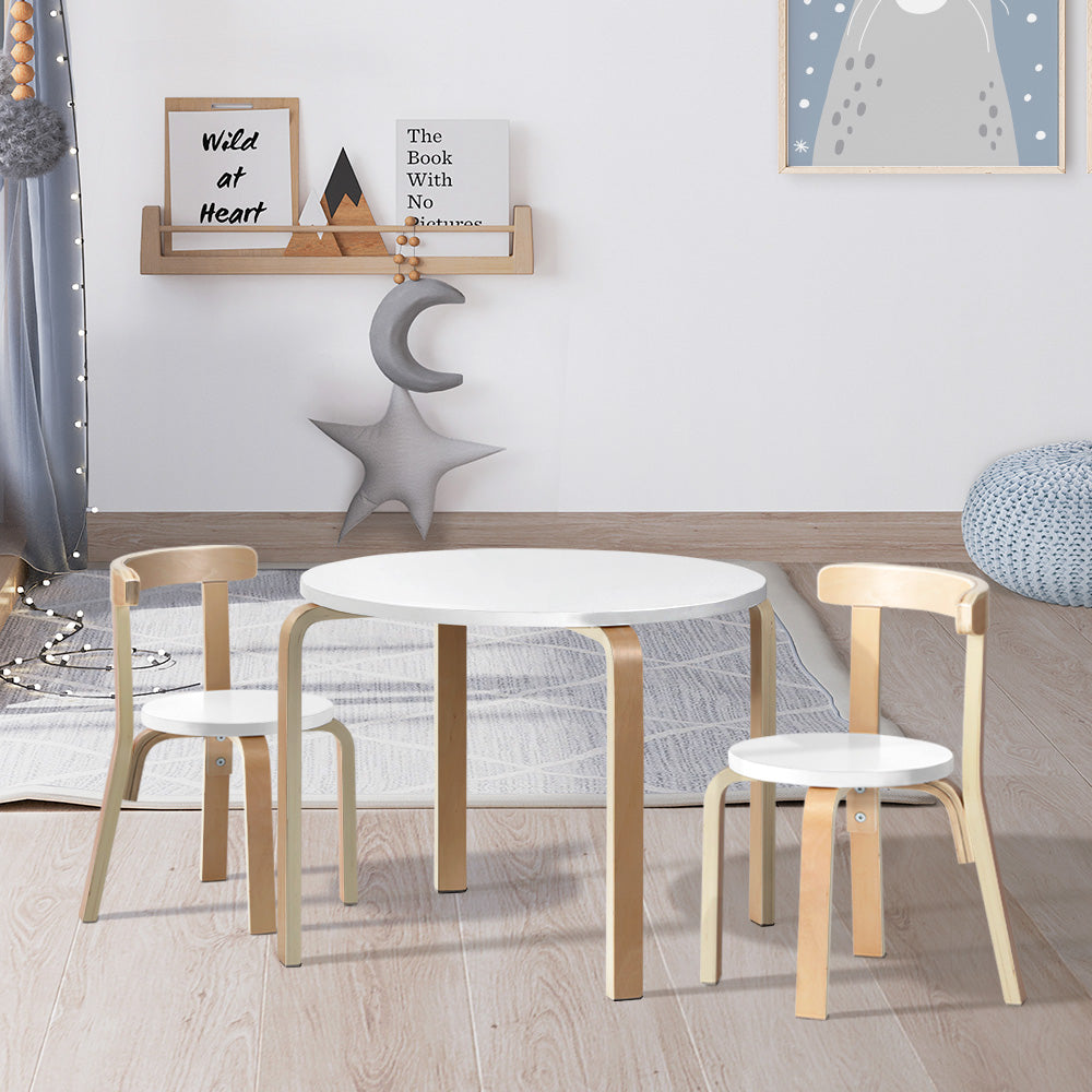 3PCS Kids Table and Chairs