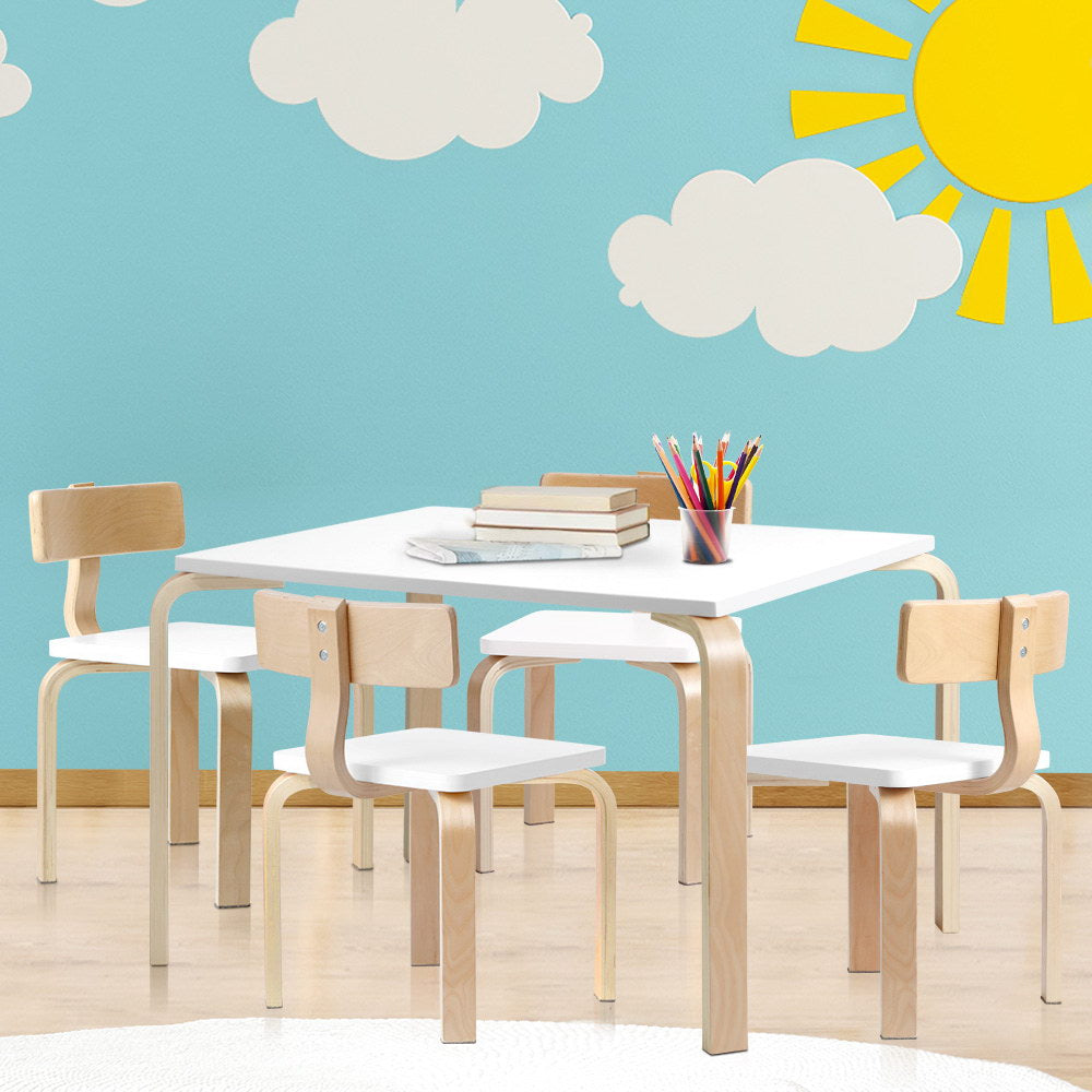 Kids Table and Chairs Set Activity Desk