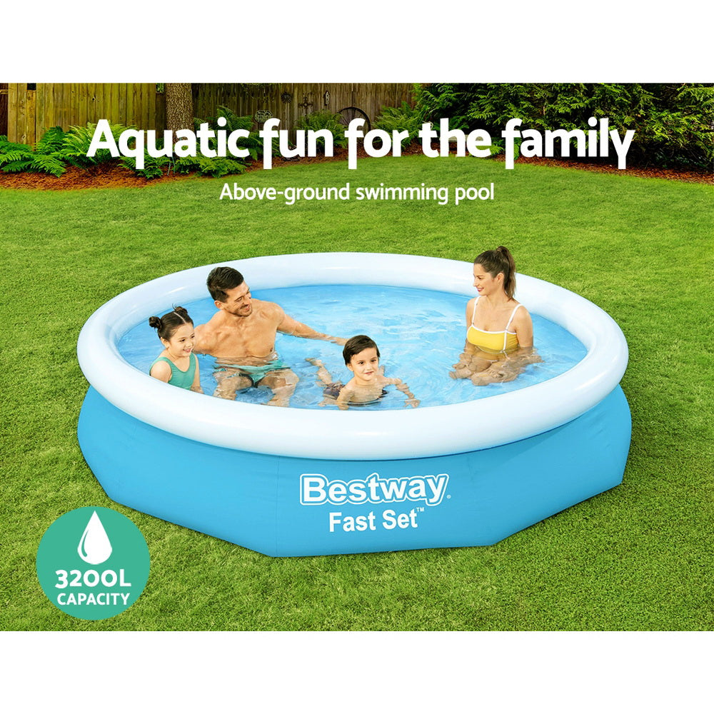 Swimming Pool Above Ground Kids Fast Set Pools with Filter Pump