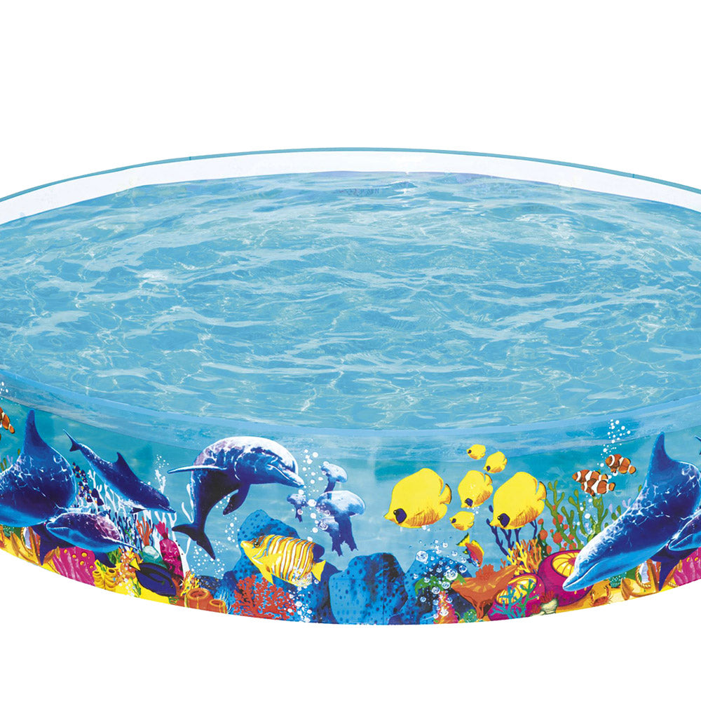 Swimming Pool Fun Odyssey Above Ground Kids Play Inflatable Round Pools