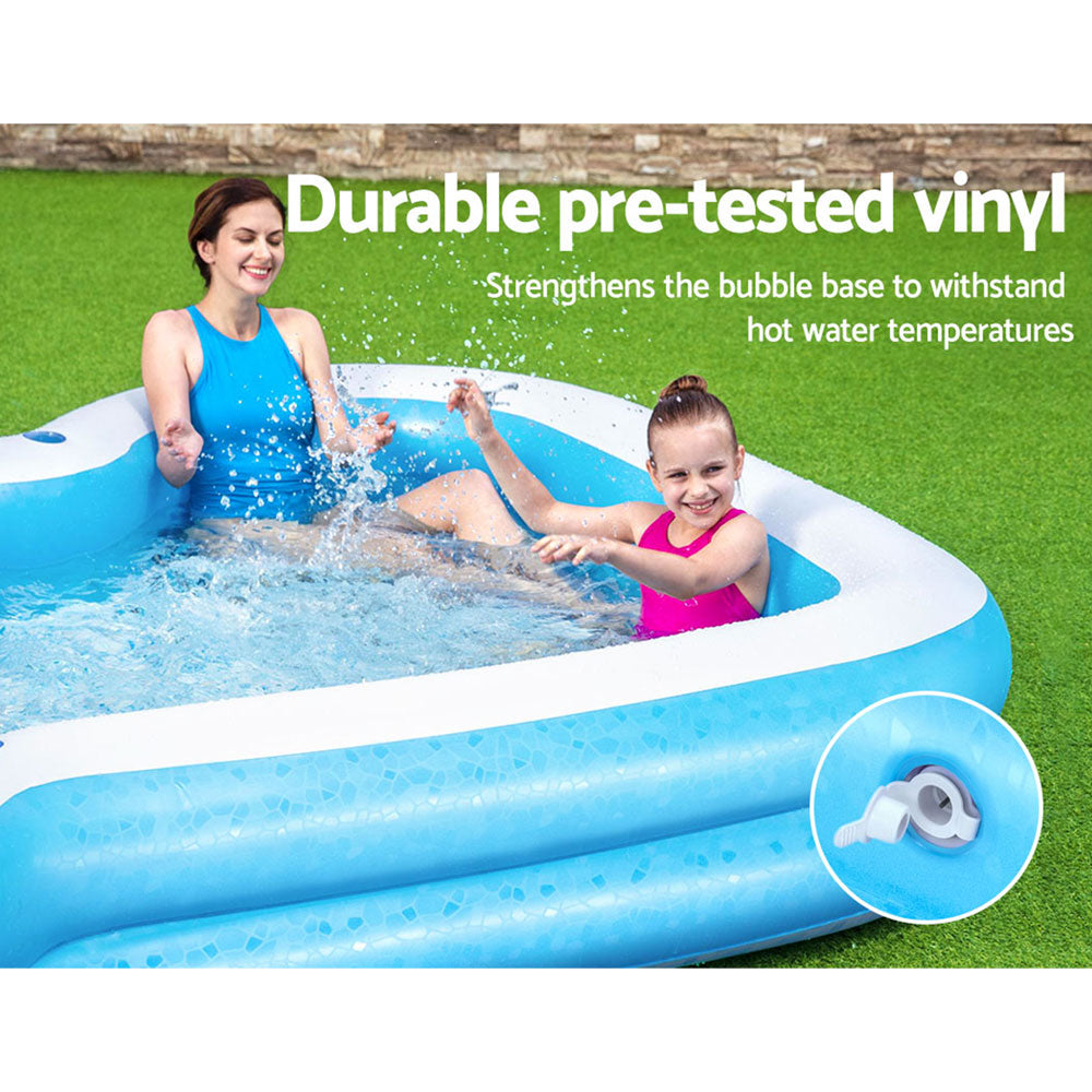 Swimming Pool Kids Above Ground Inflatable Rectangular