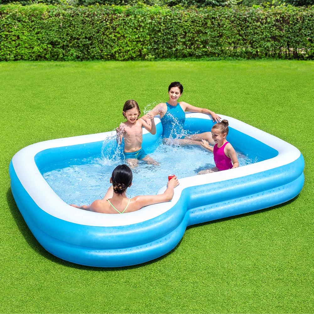 Swimming Pool Kids Above Ground Inflatable Rectangular