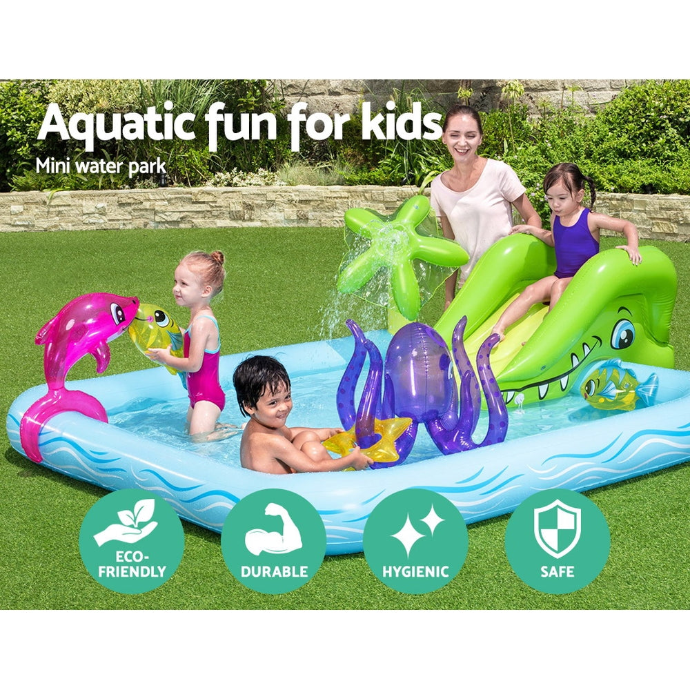 Kids Inflatable Above Ground Swimming Play Pool