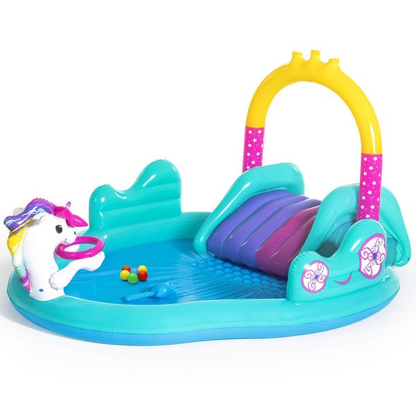 Unicorn Slide Play Pool