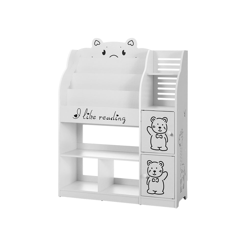 4 Tiers Kids Bookshelf Storage