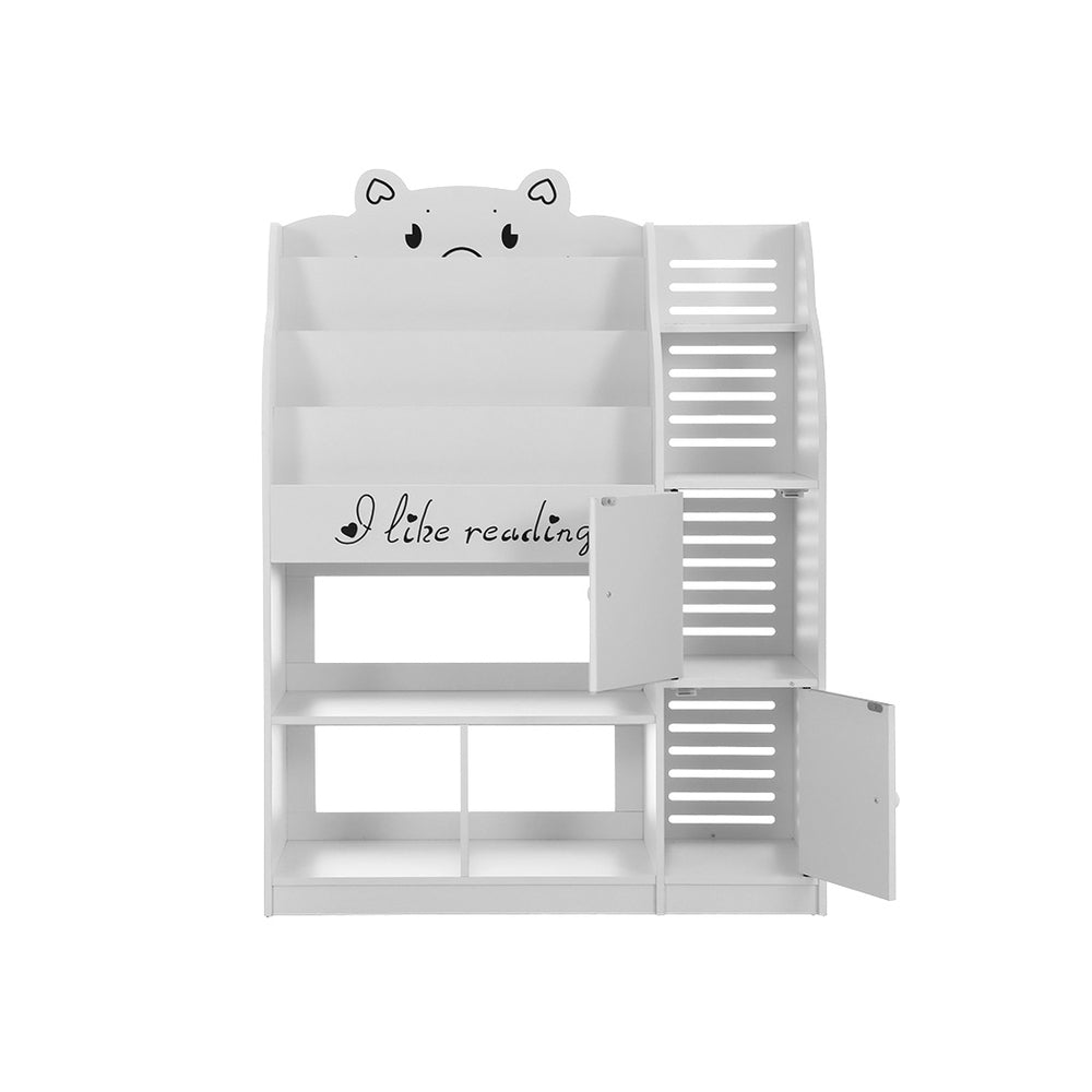 4 Tiers Kids Bookshelf Storage