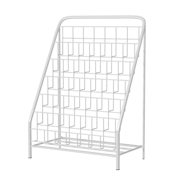 6 Tiers Kids Bookshelf Magazine Rack