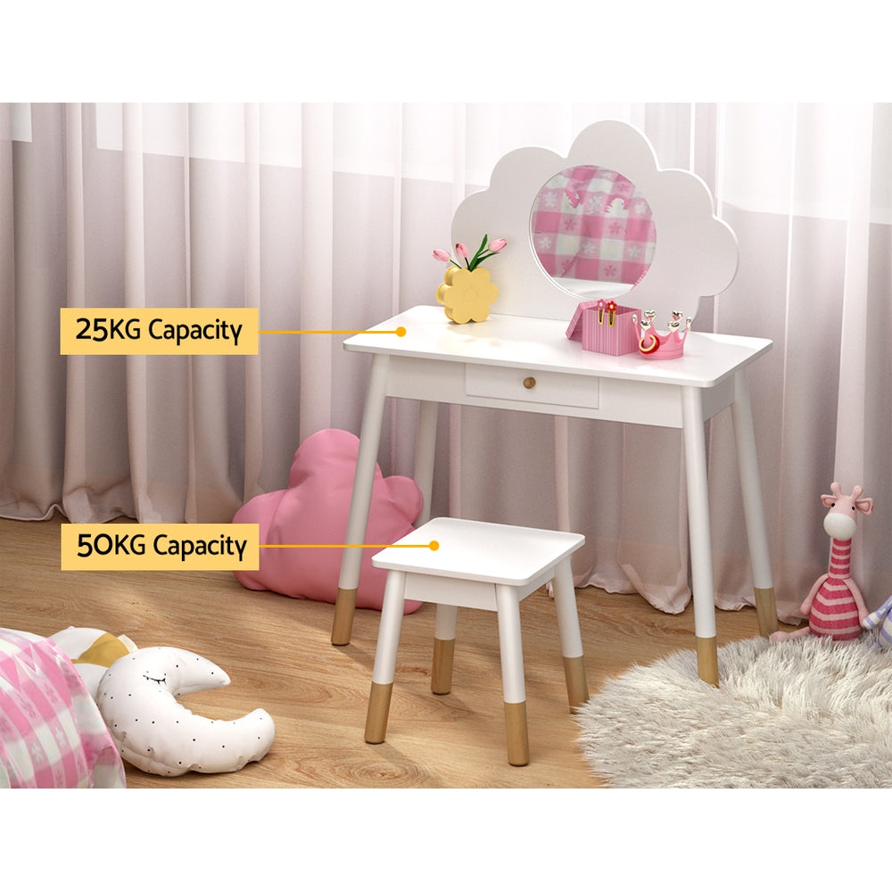 Kids Dressing Table Chair Set