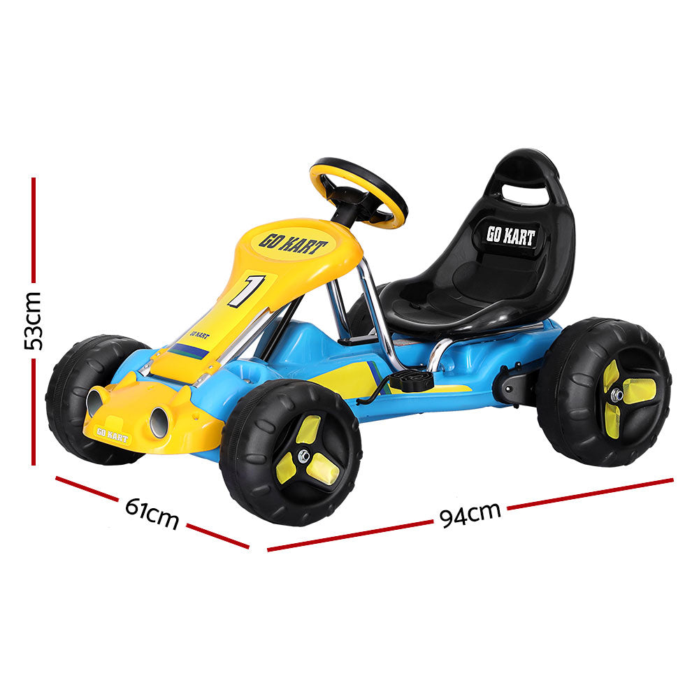 Kids Pedal Go Kart Ride On Toys Racing Car