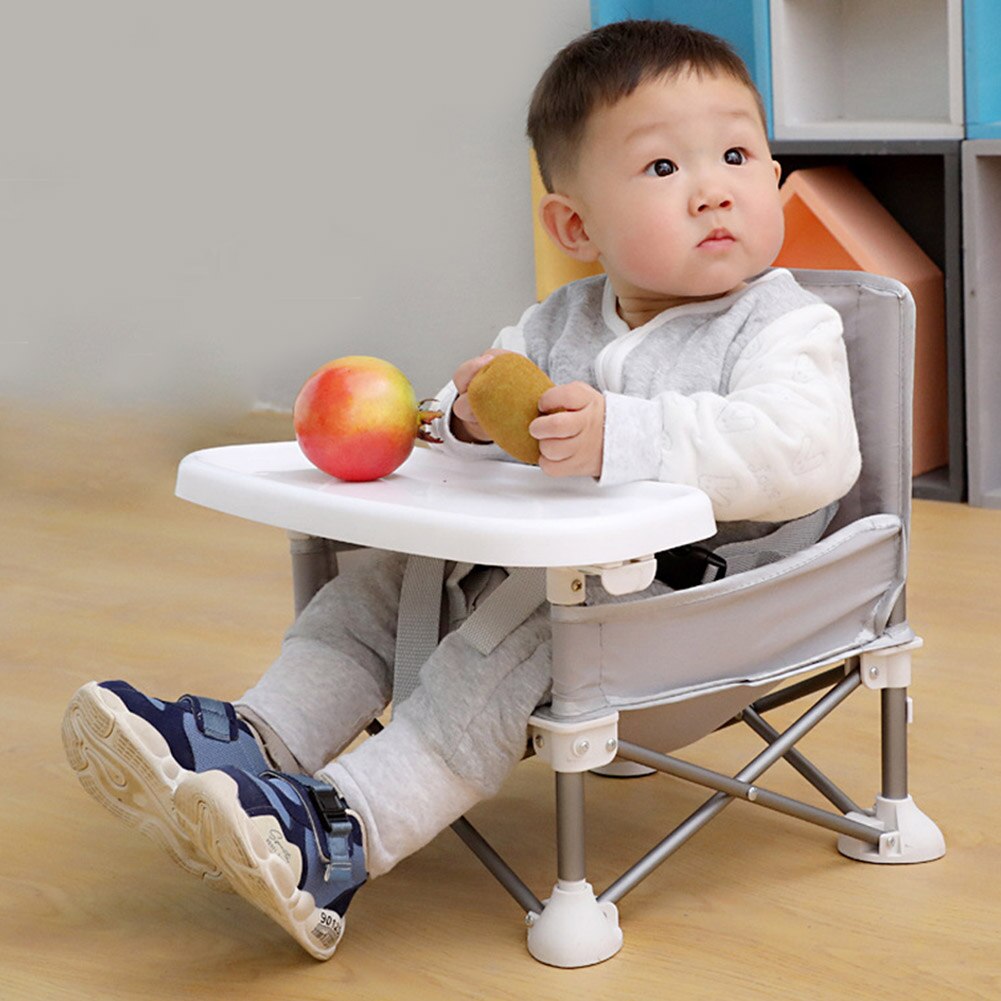 Baby Dining Chair Foldable Seat with Tray