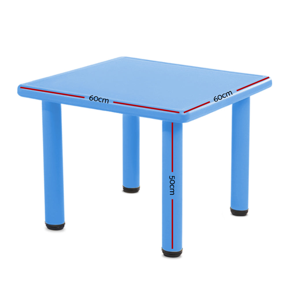 Kids Table Plastic Square Activity Study Desk